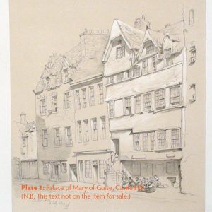 Plate 1: Palace of Mary of Guise