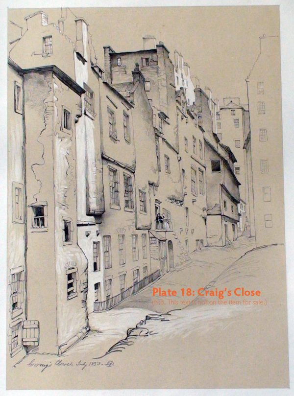 Plate 18: Craig’s Close, 1853