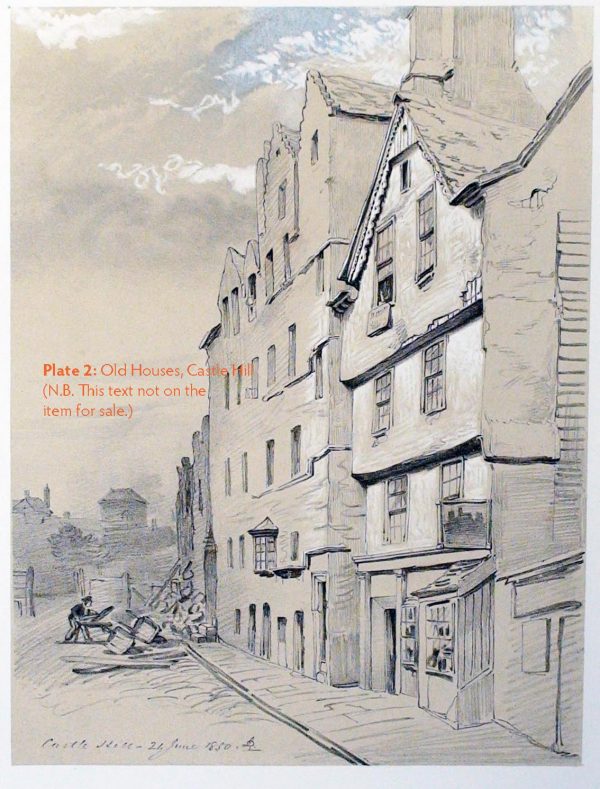 Plate 2: The Castle Hill, 1850