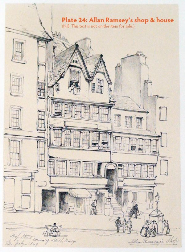 Plate 24: Allan Ramsey’s Shop & House, 1849