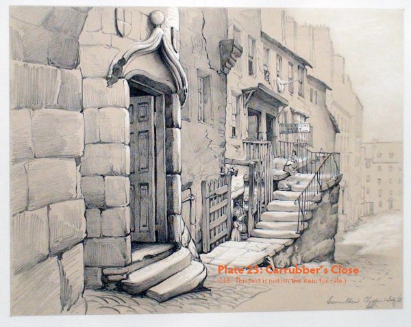 Plate 25: Carrubber’s Close, 1853