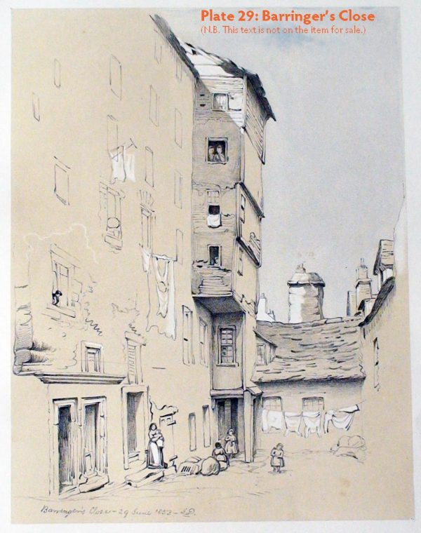 Plate 29: Barringer’s Close, 1853