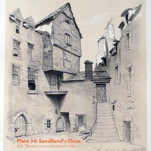 Plate 34: Sandiland’s Close, 1848