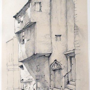 Plate 36: Blackfriars Wynd, 1857