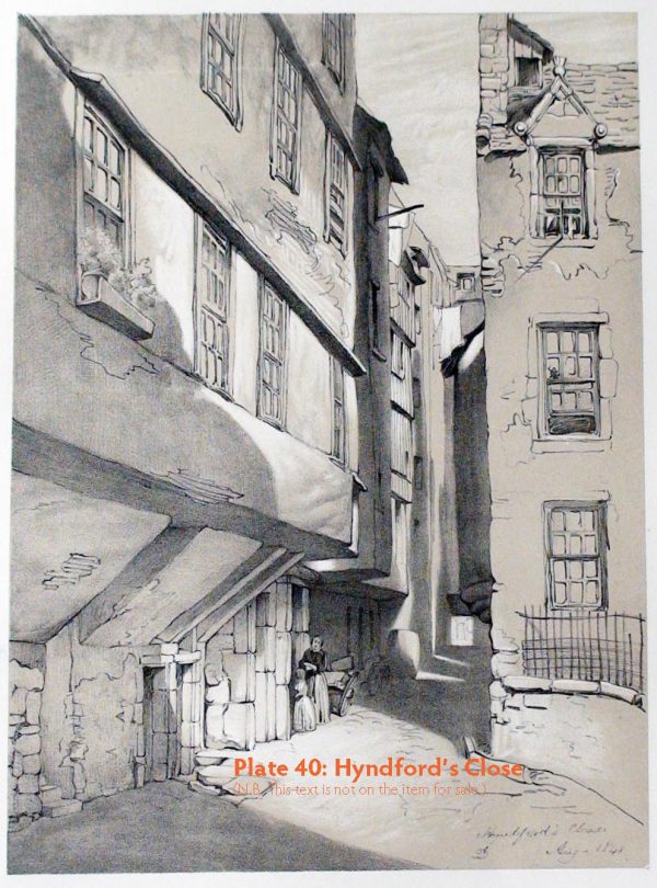 Plate 40: Hyndford’s Close, 1848
