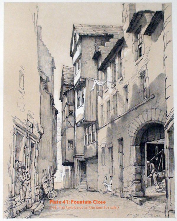 Plate 41: Fountain Close, 1853