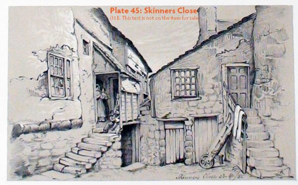Plate 45: Skinners Close, 1850