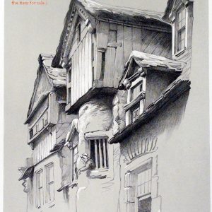 Plate 51: Flesh Market Close, Canongate, 1853