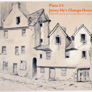 Plate 53: Jenny Ha’s Change House, Canongate, 1841