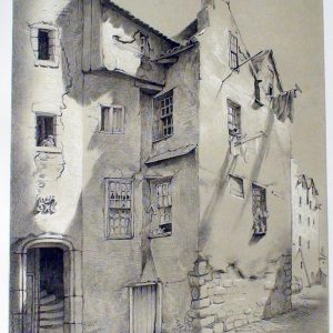 Plate 55: Milne’s Close, Canongate, 1853