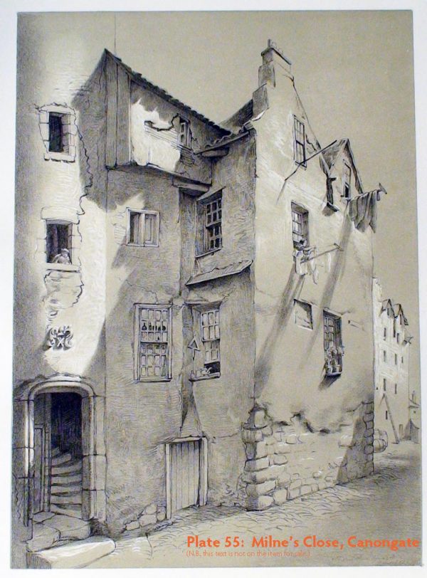 Plate 55: Milne’s Close, Canongate, 1853