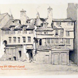 Plate 59: Oliver’s Land, Canongate, 1848
