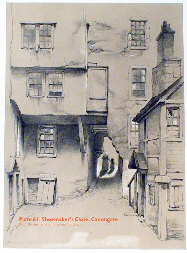 Plate 61: Shoemaker’s Close, Canongate, 1834
