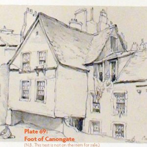 Plate 69: Foot of Canongate 1848