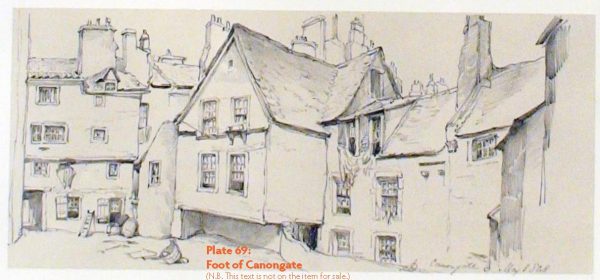 Plate 69: Foot of Canongate 1848
