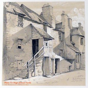 Plate 73: The High School Yards, 1848