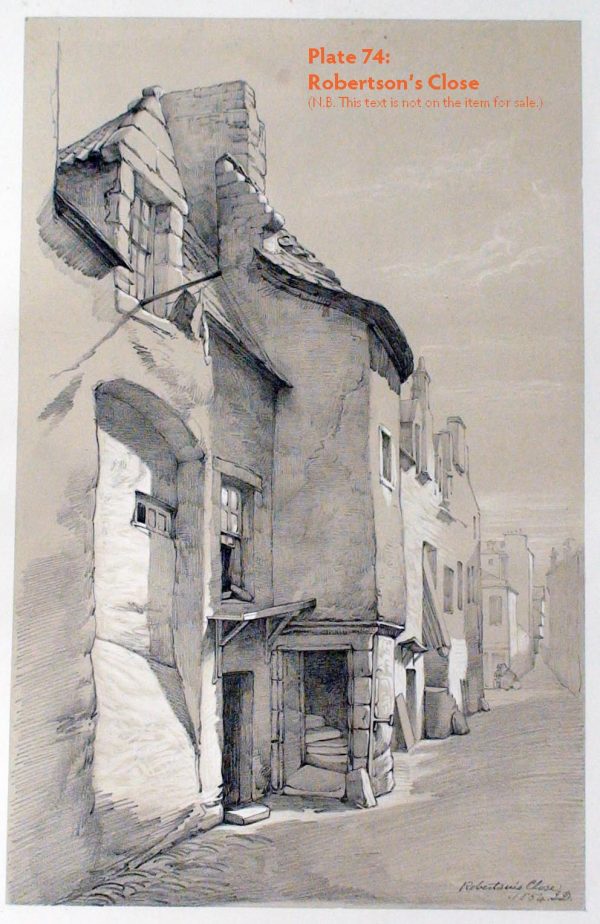 Plate 74: Robertson’s Close, 1854