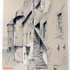Plate 75: Robertson’s Close, looking up from The Cowgate, 1854