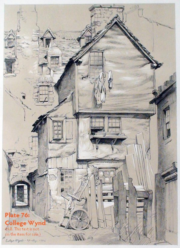 Plate 76: College Wynd, 1856