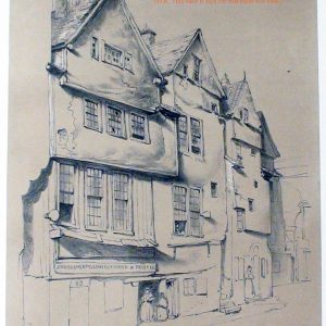 Plate 79: Old Street Tenement - Cowgate, 1854