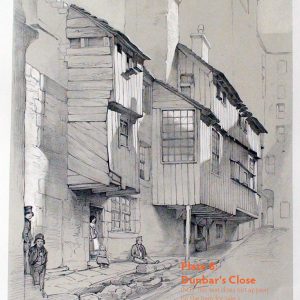 Plate 8: Dunbar’s Close, 1852