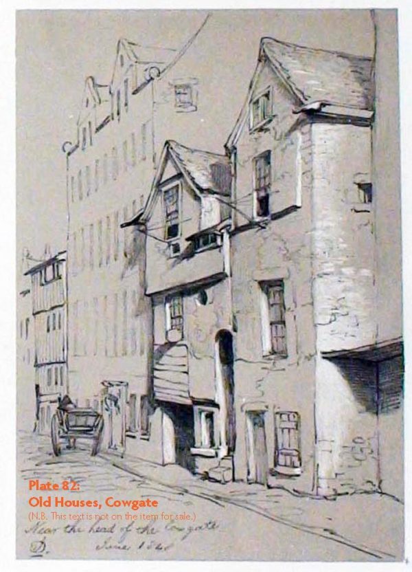Plates 80, 81 & 82: Cowgate houses, 1848 - Image 3