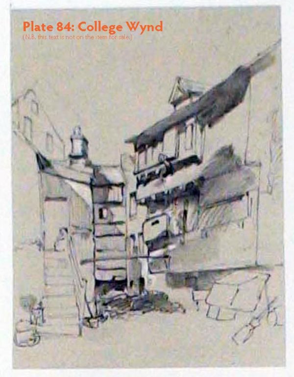 Plate 84: College Wynd, 1879