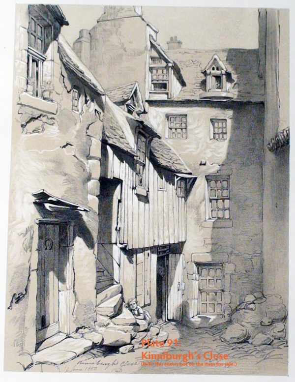 Plate 91: Kinniburgh’s Close, 1850