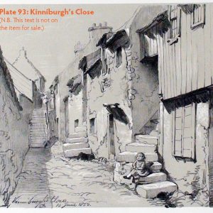 Plate 93: Kinniburgh’s Close, 1850
