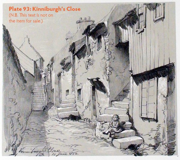 Plate 93: Kinniburgh’s Close, 1850