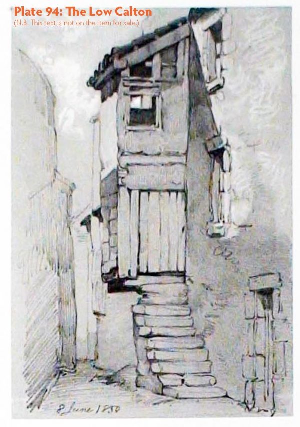 Plates 94 & 95: The Low Calton, 1850